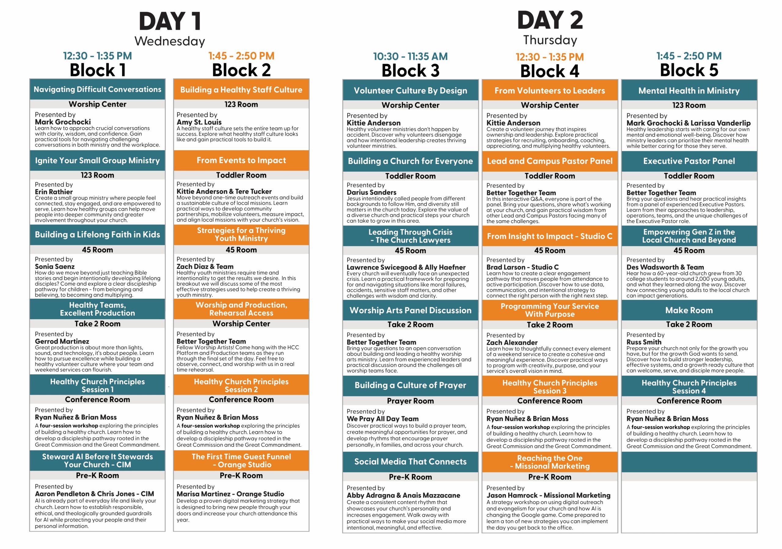 HCC Breakout Sched-2